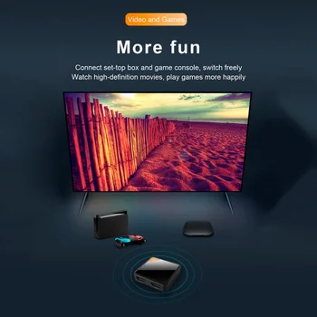 

HDMI Splitter 2 In 1 Out For PS4/3 TV Box HDMI Switch 4K HDMI Switch Bi-Direction 1x2/2x1 Adapter HDMI Switcher