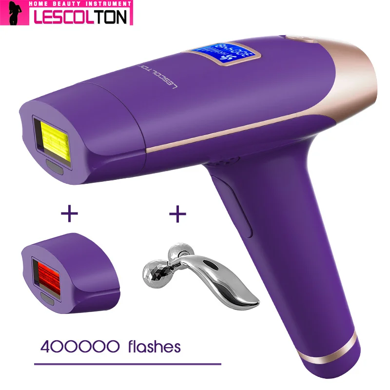 Эпилятор Lescolton IPL 700000 раз 3 в 1 устройство для перманентного удаления волос с ЖК