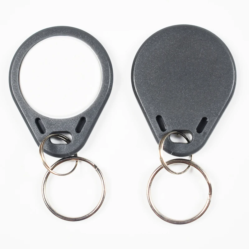 100pcs/Lot 125Khz Proximity RFID EM4305 T5577  Smart Card Read and Rewriteable Token Tag Keyfobs Keychains Access Control 6