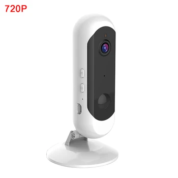 

Home Security Wide Angle Adjustable Bracket Infrared Alarm Rechargeable PIR IP Camera Remote Monitor HD WIFI Wireless Webcam