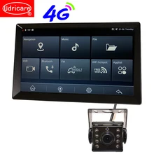 Udricare 10 дюймов 4G sim-карта сеть Android 8,1 WiFi Bluetooth телефон автомобиль грузовик автобус gps навигация Full HD 1080P двойной объектив DVR