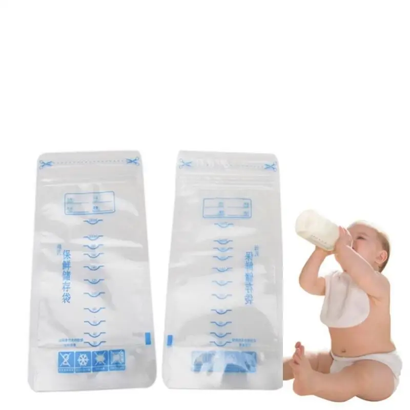 30pieces/set 250ml Feeding Bags Safe Convenient For Newborn Baby Stuff Freezer Milk Container Storage Breast Milk Disposable