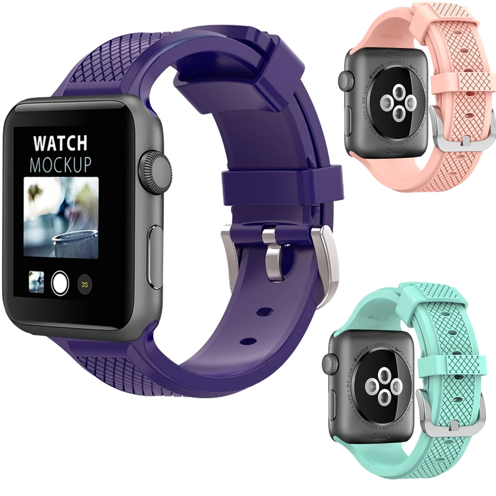 

Strap For Apple Watch band 4 3 iwatch band 42mm 38mm / 44mm 38mm Diamond pulseira correa apple watch4 watch Accessories