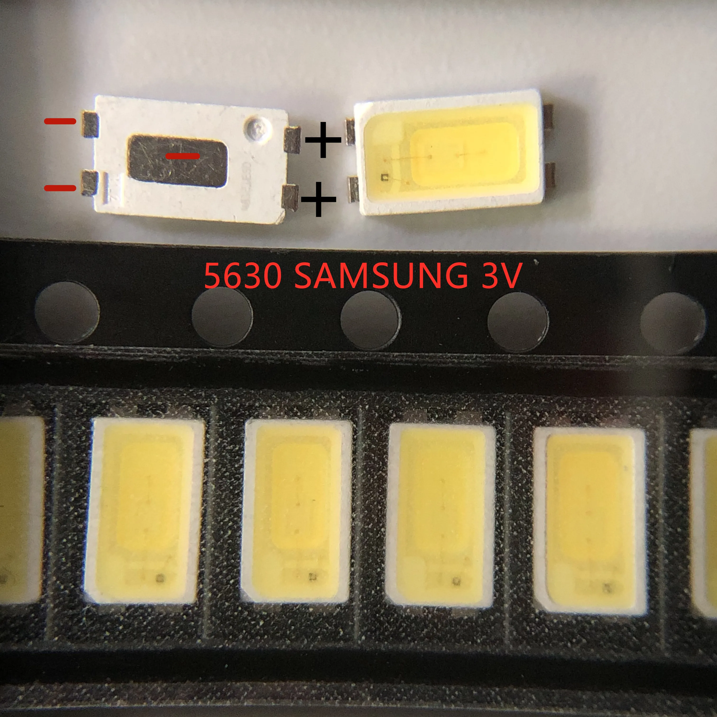 500 шт. светодиодная подсветка для SAMSUNG 0 5 Вт 3 в 5630 холодный белый цвет ЖК ТВ