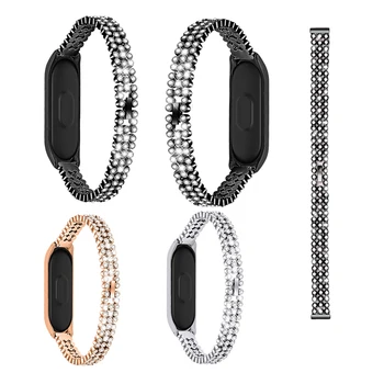 

For Xiaomi Mi Band 3/4 Watch Band Stainless Steel Watch Strap for Xiaomi Mi Band 4/3 Bracelet Smart Watches Accessories Wrist