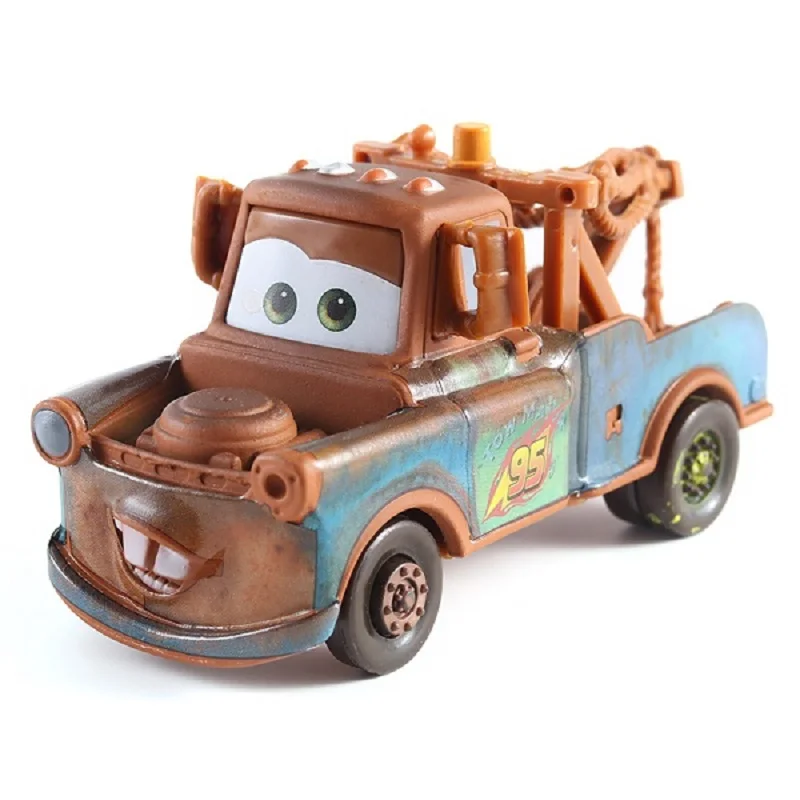 Автомобили disney Pixar Cars 3 Dinoco Lightning McQueen Mater 1:55 литая металлическая модель из сплава игрушка автомобиль для детей рождественские подарки - Цвет: 29