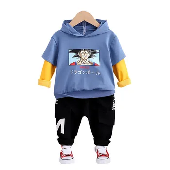 

New Spring Autumn Baby Boys Girls Clothes Children Cotton Hoodies Pants 2Pcs/sets Toddler Casual Costume Infant Kids Tracksuits