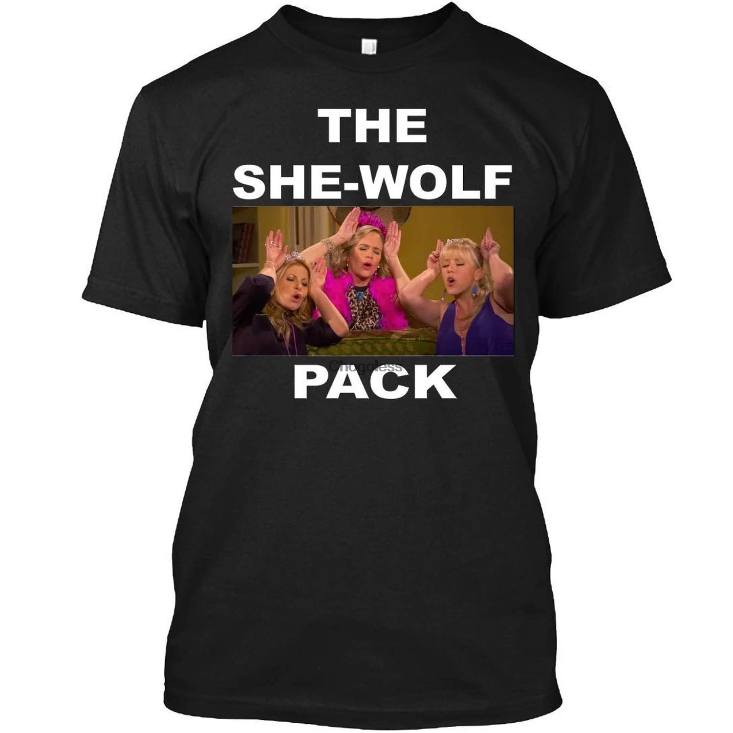 Fuller House She Wolf Pack 6 DMN t-Shirt Black | Мужская одежда