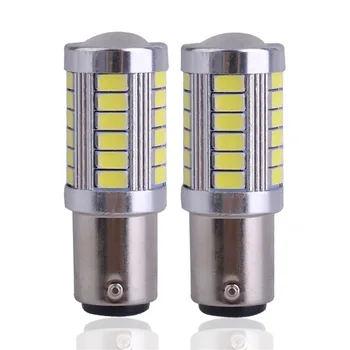 

New 2 x BA15S P21W 1156 33SMD 5630 12V Auto Car Backup Reverse Light Super Bright LED Car Reverse Backup Reverse Lamp Bulb Hot