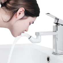 Universal Splash Filter Faucet 720° Rotate Water Outlet Faucet Extender Bubbler Sprayer Kitchen Bathroom Sink Accessories
