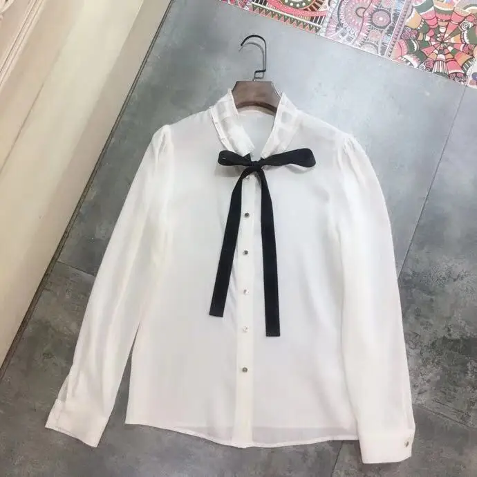 AH12381, модные женские блузки и рубашки,, Подиумные, Роскошные, известный бренд, Европейский дизайн, вечерние, стильная женская одежда