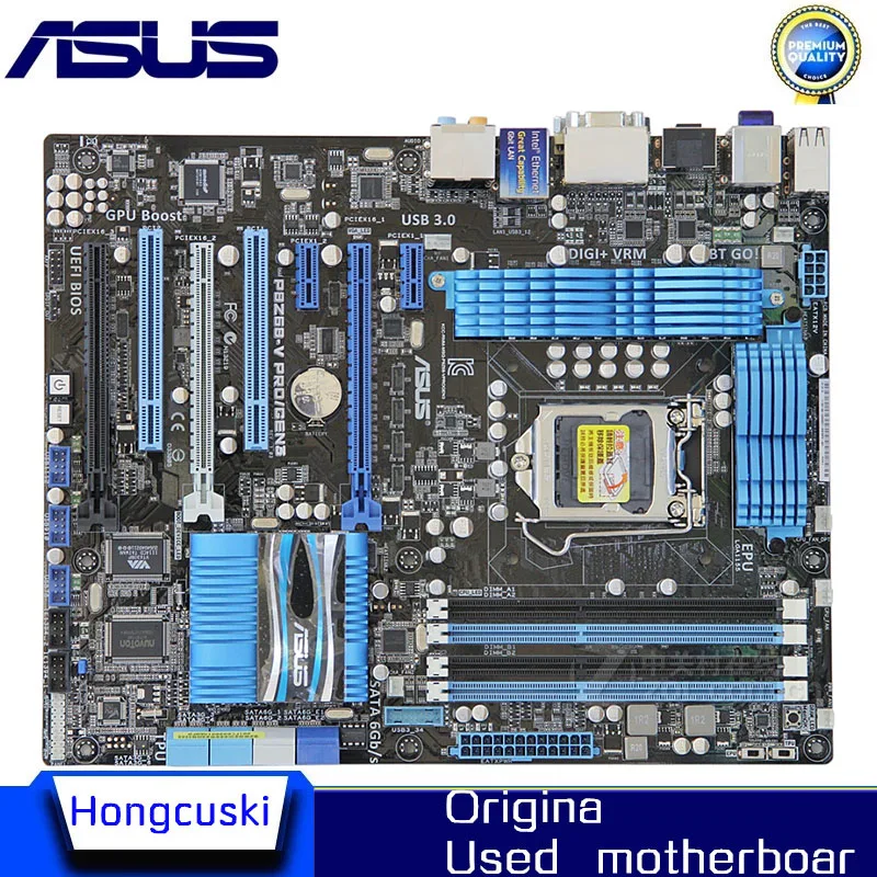 For Asus P8Z68-V Pro/GEN3 Desktop Motherboard Z68 Socket LGA 1155 i3 i5 i7  DDR3 Original Used Mainboard On Sale - AliExpress