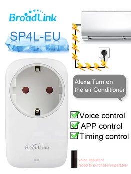 

BroadLink SP4L socket EU Voice control of Wifi with night light smart home products, Alexa and Google Home, remote control
