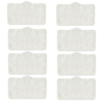 

Mop for Deerma Steam Mop Cleaner ZQ610 ZQ600 Steam Mopping Wiper Accessories, 8PCS