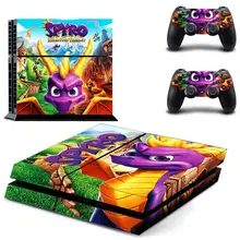 Наклейка s Spyro the Dragon наклейка для PS4 PS 4 виниловая наклейка игровая станция 4 наклейки Pegatinas для консоли playstation 4 и 2 контроллера