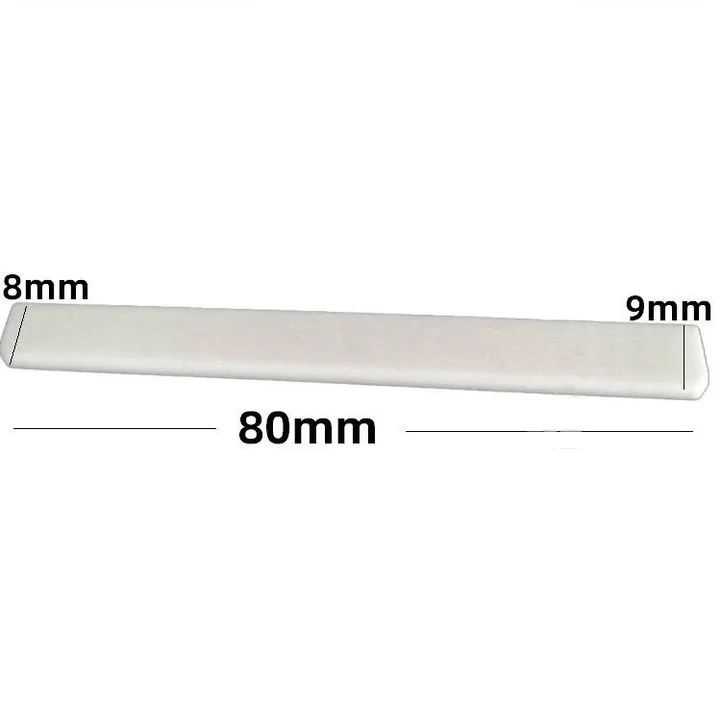 10pcs Guitar Buffalo BONE NUT 52X6X9mm For Classical Luthier 6