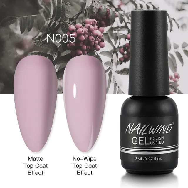 Nailwind Gel Nail Polish 8ml Semi Permanent Varnish Nail Art All for Manicure Need UV LED lamp Base Top coat Nails Gel Polish RE11-N005