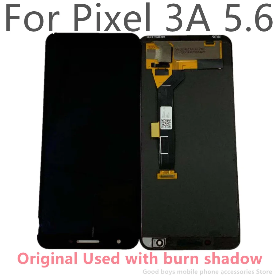 Оригинальный ЖК-дисплей 5 6 дюйма AMOLED для Google Pixel 3A сенсорный дигитайзер экран OLED