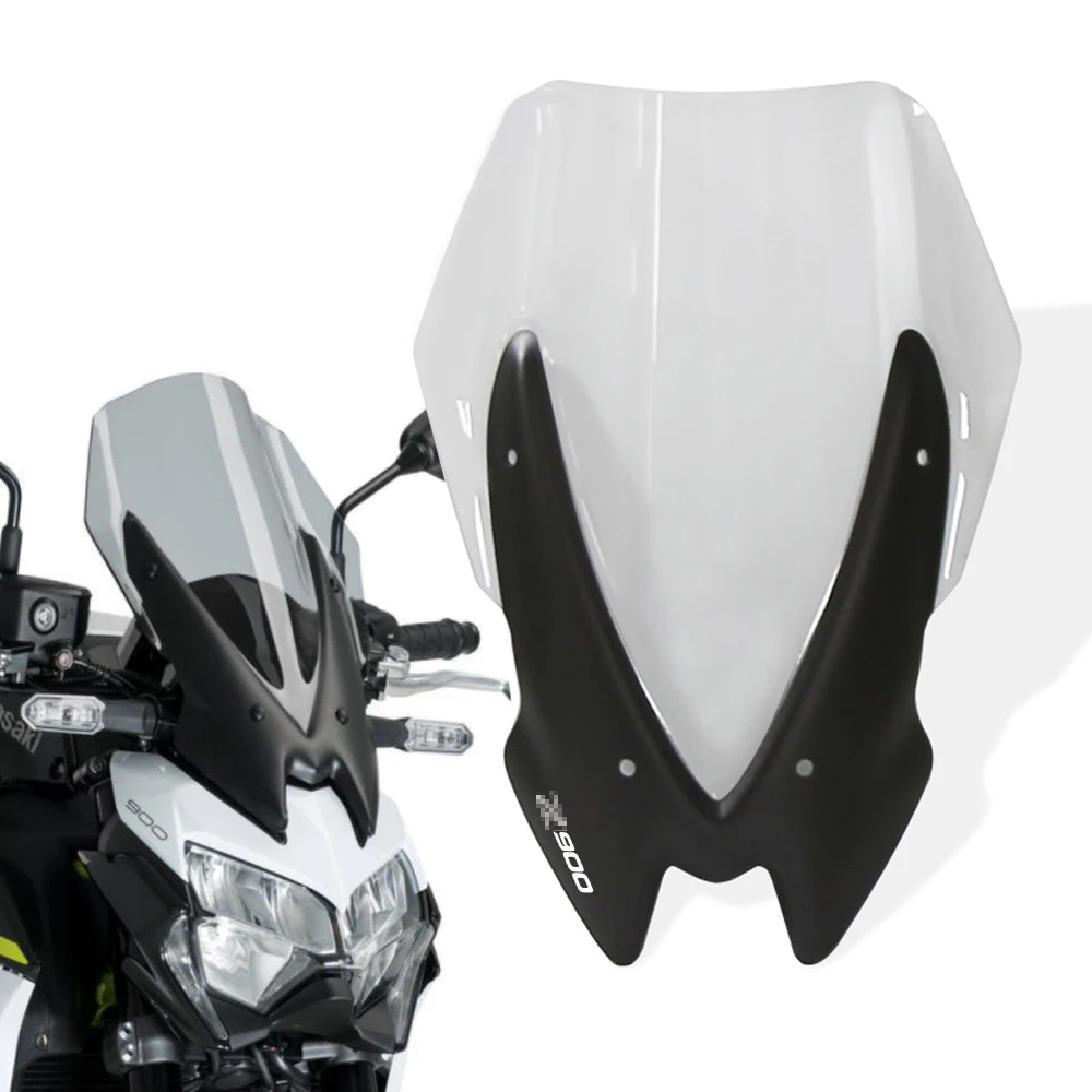Аксессуары для мотоциклов z900 ветровое стекло спорта визуальный козырек ветровые