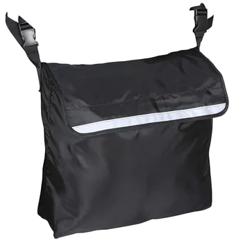 

1PC Wheelchair Hanging Bag Waterproof Nylon Stroller Trolley Scooters Hanging Pouch