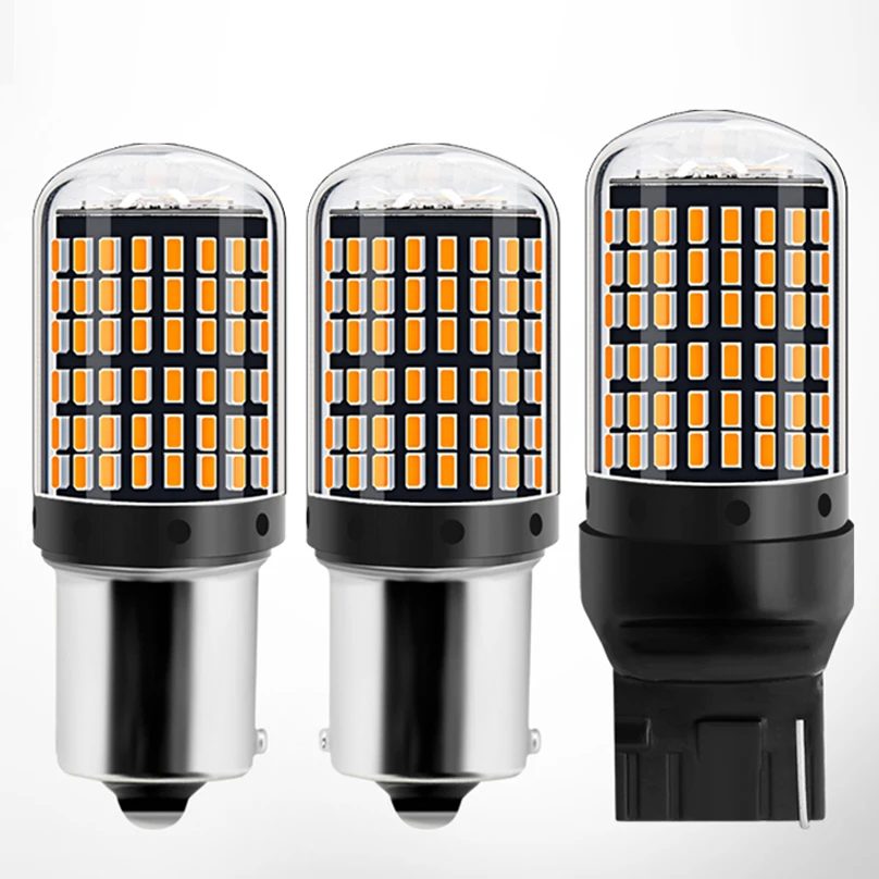 

DDAI led car p21w lights for auto for honda ford Turning signal light for peugeot 206 mondeo mk4 passat b6 canbus parking light