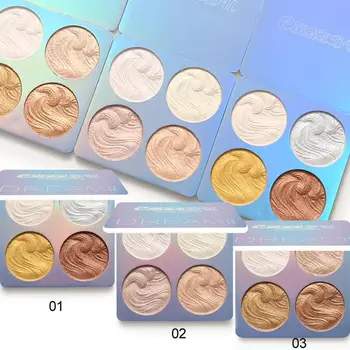 

Highlighter New Foundation Powder Enhanced Contour Shimmering Repair Palette High Powder Glossy Gloss T1H6