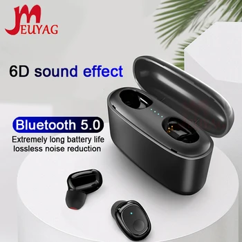 

MEUYAG Bluetooth V5.0 Earphone Wireless Earphones 3D Stereo Sport Earbuds Headset Wireless Headphones For iPhone IOS Android