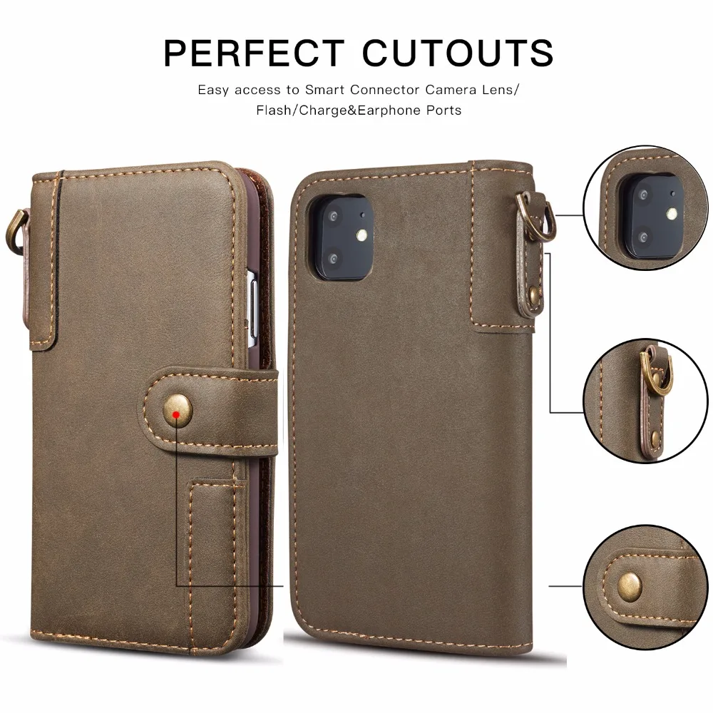 牛皮挂绳皮套苹果11 (58)