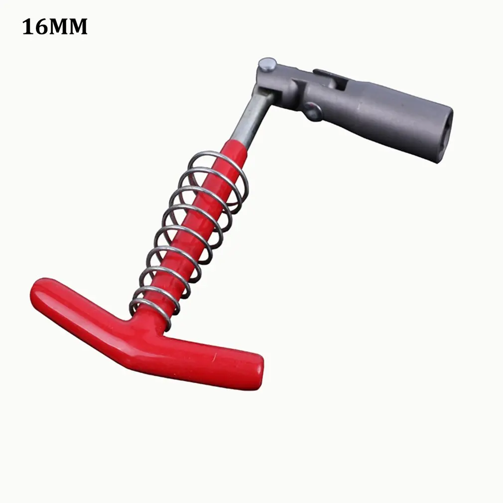 

Lightweighted Foldable T-Type Universal Spark Plug Socket Wrench 16/21Mm Mars Wrench 14Mm With Spring Spark Plug