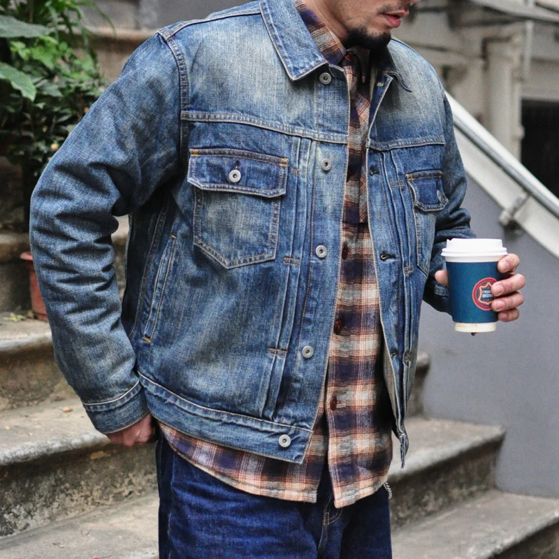denim motorcycle jacket 