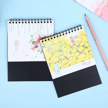

Hand Drawing 2020 Fresh Cartoon Mini unicorn Desktop Paper Calendar dual Daily Scheduler Table Planner Yearly Agenda Organizer