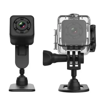 

SQ29 Mini Wifi Security Camera with Waterproof Shell Sports Camera Night Vision Motion Camcorder