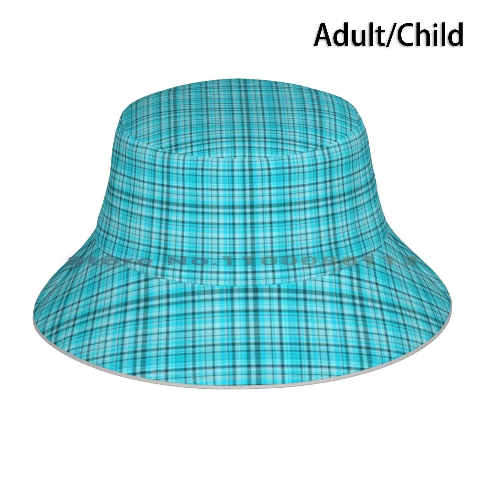 Blue Plaid Tartan Print Cappello Da Pescatore Berretto Da Sole Ottieni Tag Clan Brown Pattern Red Apparents Heritage Scot Irish Black Ireland Kilt