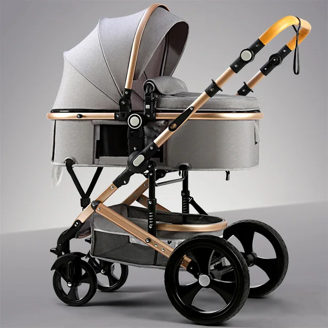 $US $147.00  Good High landscape stroller can sit reclining stroller lightweight folding shock absorber 2 in 1 b