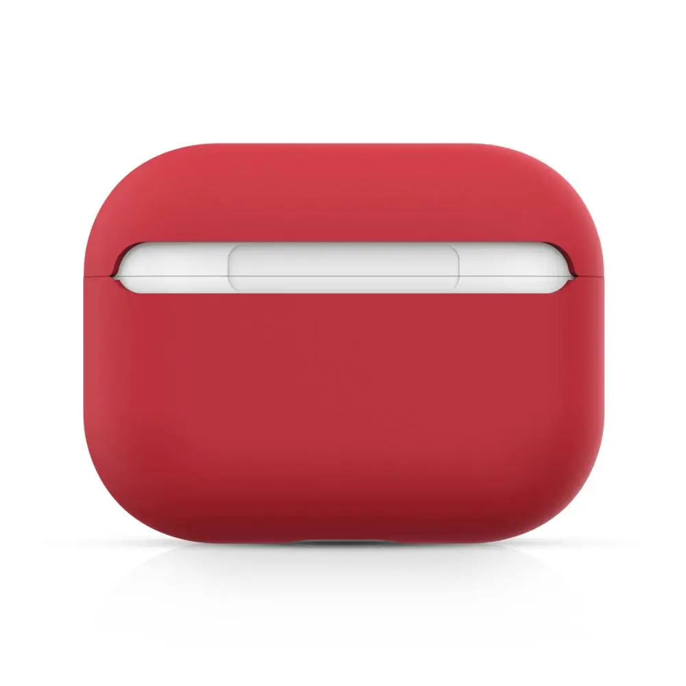 Чехол для AirPods Pro, мягкий жидкий силиконовый защитный чехол, видимый передний светодиодный чехол для AirPods Pro, чехол 3, модный зеленый - Цвет: color 7