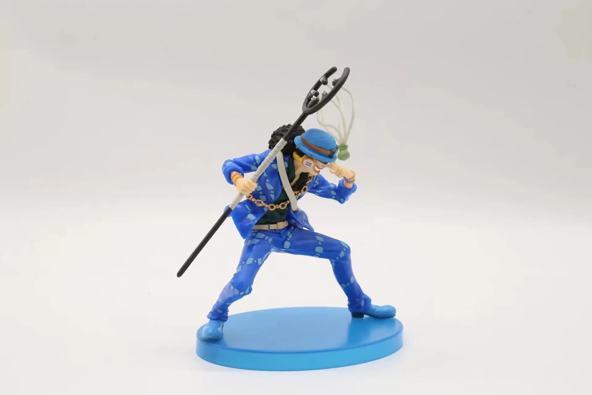 11 см аниме ONE PIECE luffy zoro Usopp 20 я годовщина синий одежда Ver. ПВХ экшн фигурка Модель