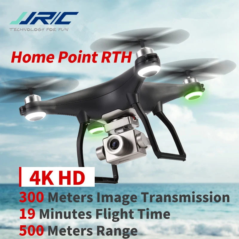 

JJRC X13 5G WiFi 4K Profissional HD Camera GPS Brushless Motor Gimbal Stabilizer RC Quadcopter RC FPV Racing Drone Models Toys