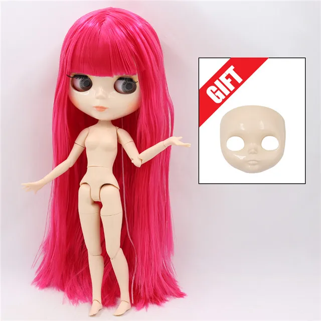 ICY factory шарнирная кукла blyth toy joint body белая кожа блестящее лицо кукла 1/6 30 см подарок для девочки на продажу специальное предложение - Цвет: v