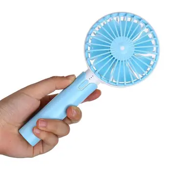 

Mini Portable Rechargeable Fan Handheld Mute Tabletop Fan for Home Office Travel
