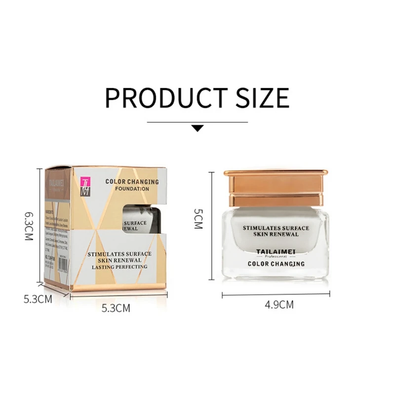 Waterproof Brighten Concealer Cover Freckles Black Circles Acne Hide Pores Even Skin Color Face Foundation*i
