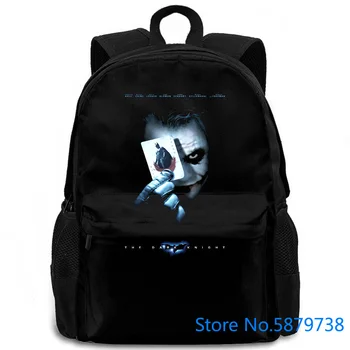 

THE DARK KNIGHT Movie Poster Black All s Mens Trend women men backpack laptop travel school adult student