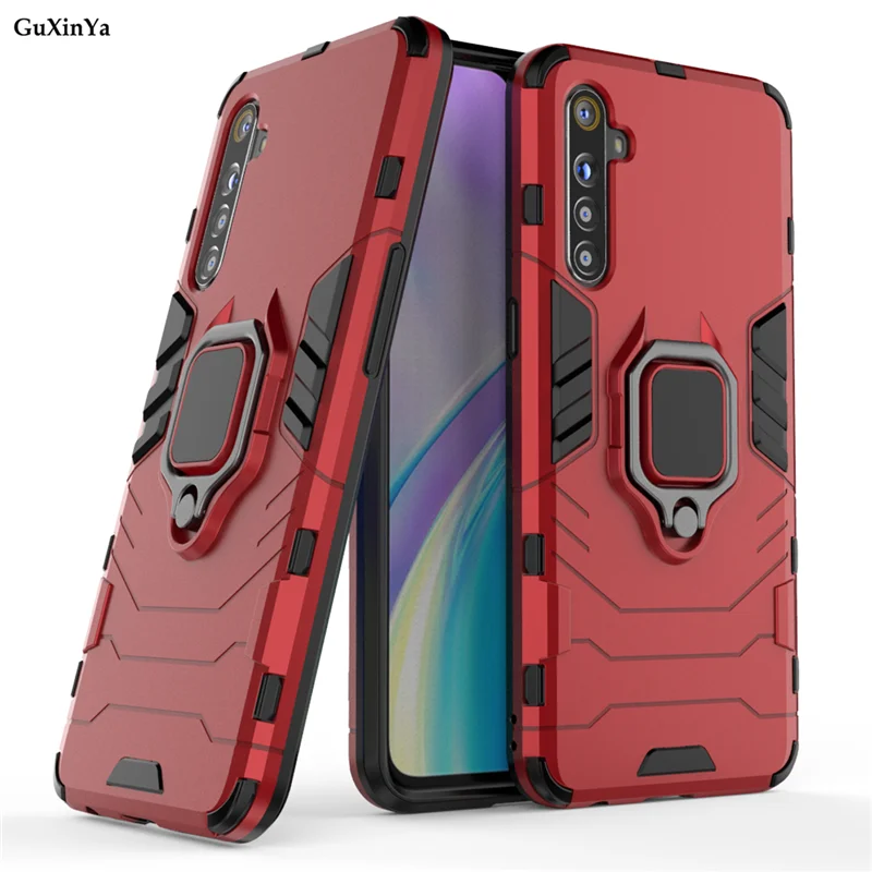 Чехол для телефона Realme XT чехол s Роскошная Броня крышка с магнитным кольцом для OPPO Realme XT Fundas Realme X2/Realme K5/XT 730G Coque 6,4"