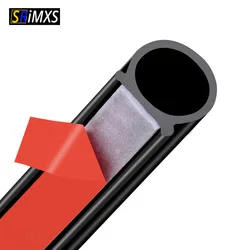 Enhanced Universal Car Door Rubber Seal Strip - Noise - Insulating Waterproof Epdm 4m Strip (4 meters)