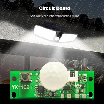 

3.7V DIY Solar Light Board Control Sensor module garden Light Controller Module Infrared Solar Lamp Panel Circuit Board