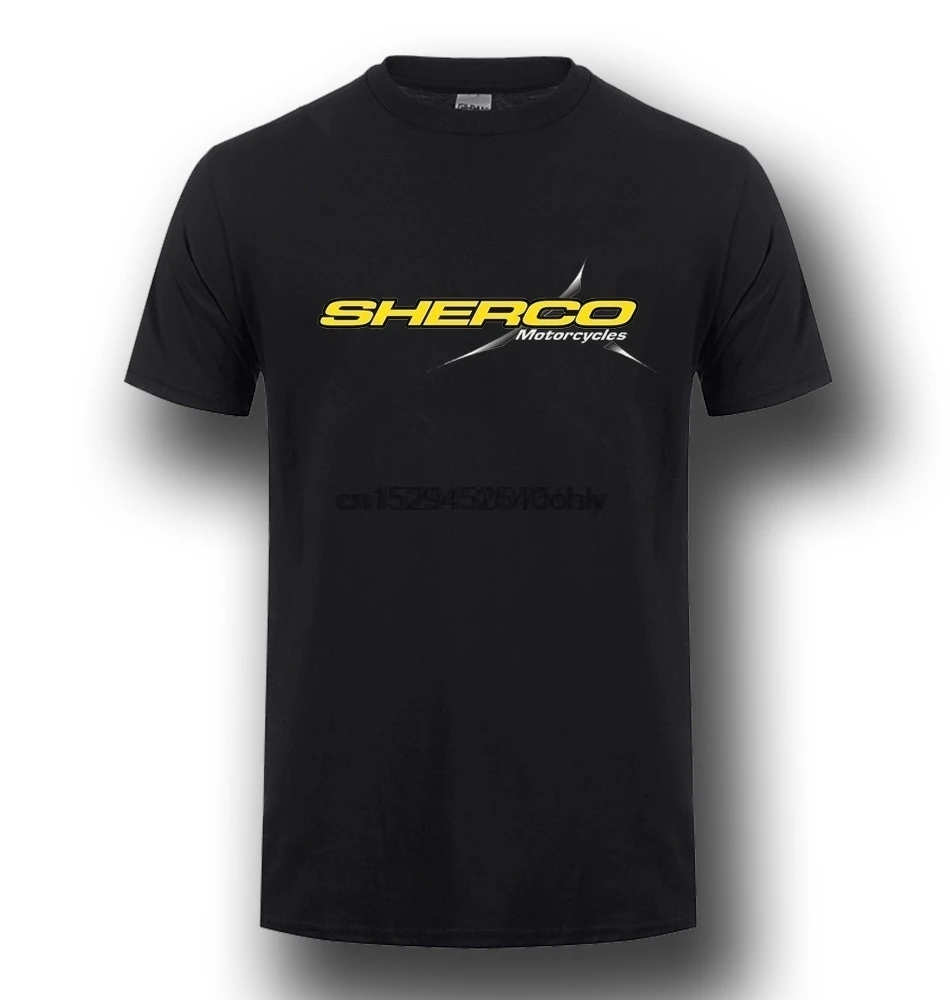 Sherco французский мотоцикл Байкерская футболка s спортивные футболки для детей