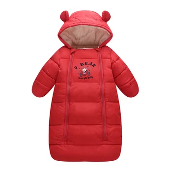 

0-24 Months Autumn Baby Sleeping Bag Envelope For Newborn Baby Winter Swaddle Blanket Wrap Cute Sleeping Bags Solid Baby Bedding