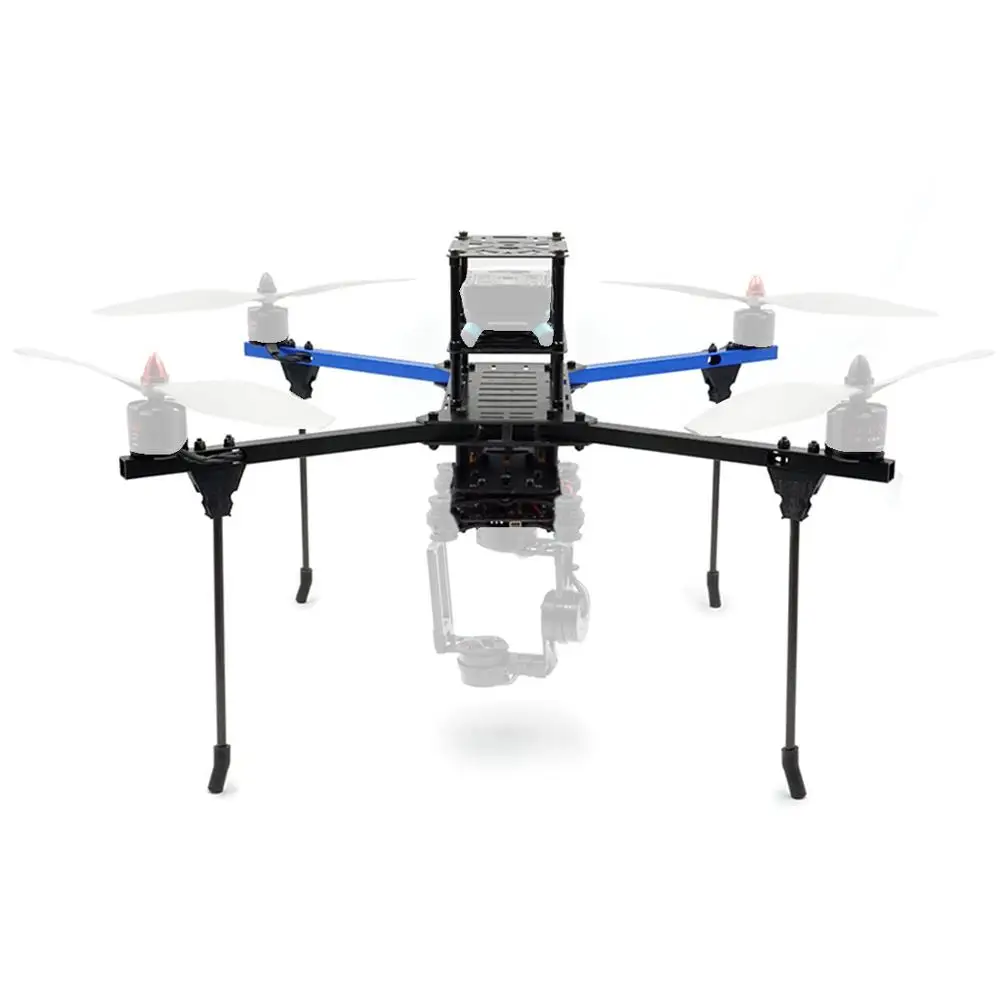 

Hot JMT BlueX450 Frame KIT Aluminum Tube Rack F450 Multicopter Multi-Rotor Racing Drone QuadX For DIY FPV Racing Drone