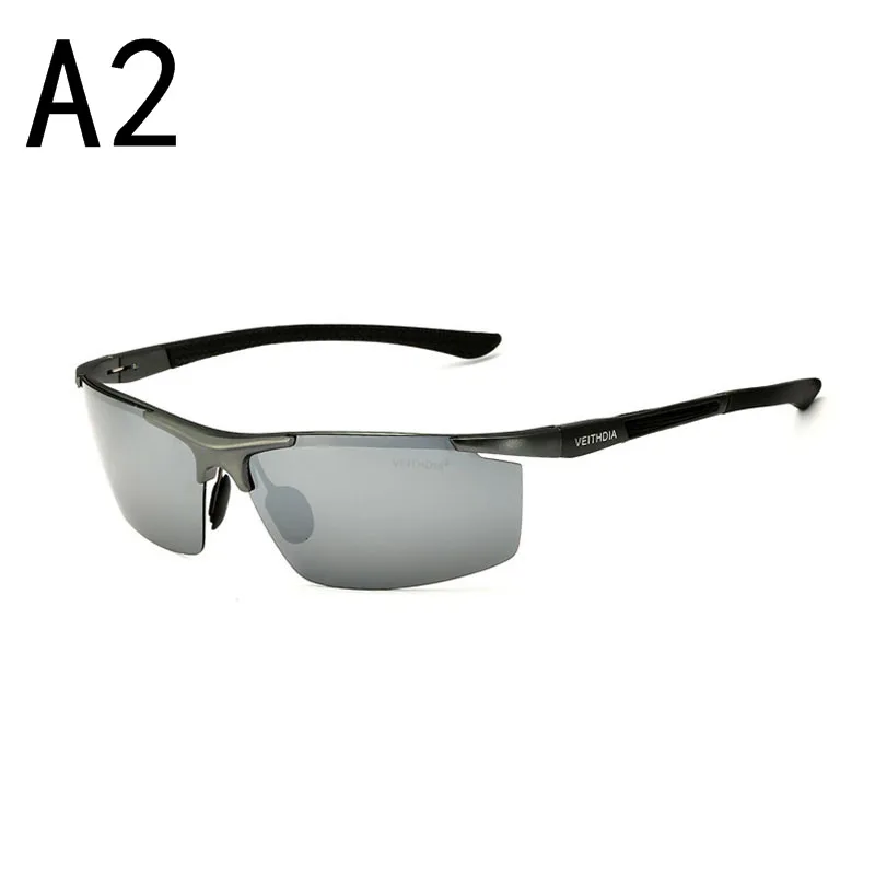 VEITHDIA Aluminum Magnesium Sunglasses Polarized S Men Coating Mirror Driving Glasses Male Eyewear Accessories