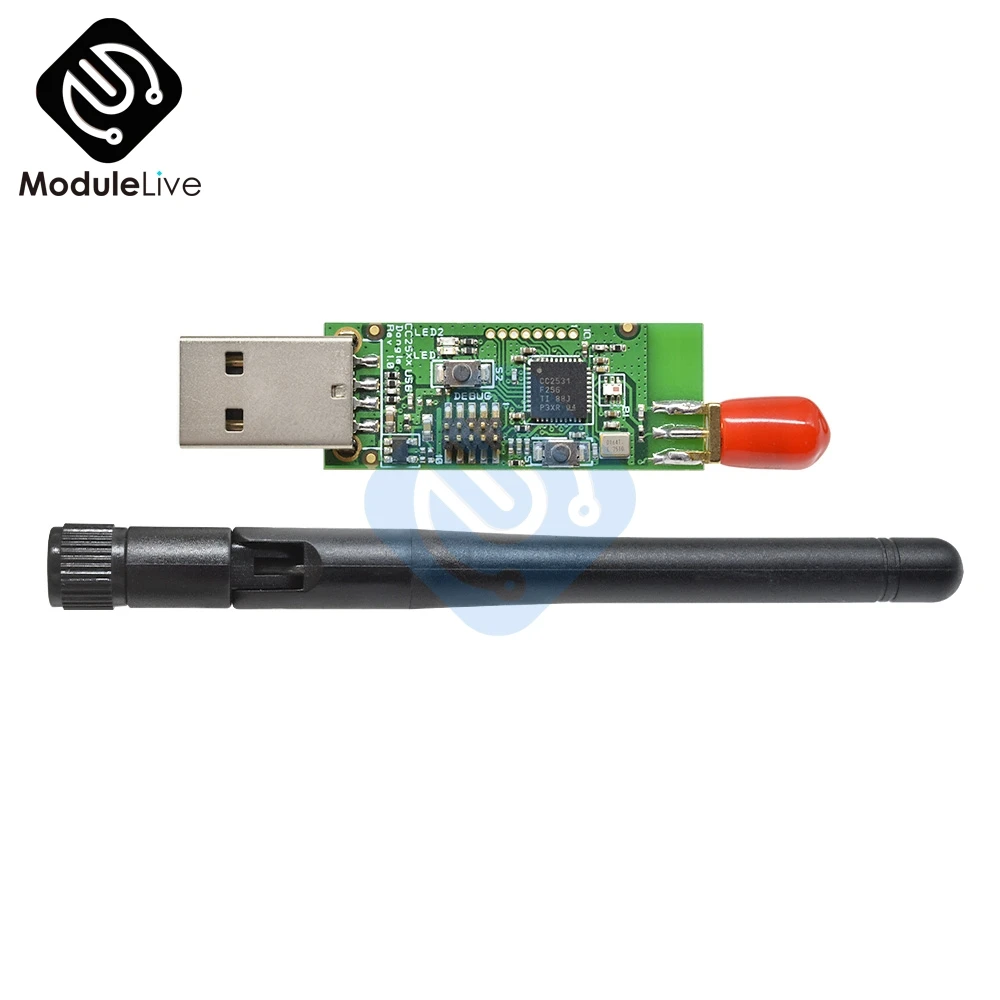 BLE 4,0 CC2540 CC2531 Zigbee Sniffer беспроводная Wifi плата Bluetooth ключ USB программист модуль загрузчика с внешней антенной