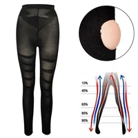Shapewear Anti Cellulite Compression Leggings jambe minceur corps Shaper taille haute ventre contrôle culotte cuisse sculptant plus mince 4